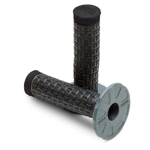 Pro Taper Pillow Top Lite MX Grips - Black / Black