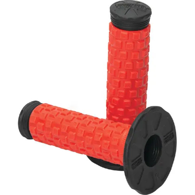 Pro Taper Pillow Top MX Grips - Red / Black