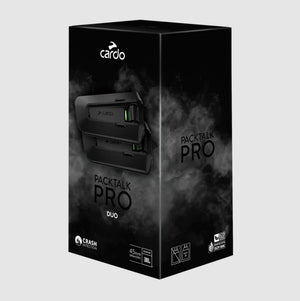 Cardo Packtalk Pro - Dual Pack - Bluetooth Intercom System