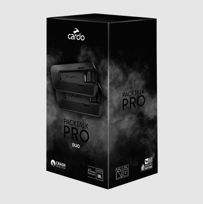 Cardo Packtalk Pro - Dual Pack - Bluetooth Intercom System