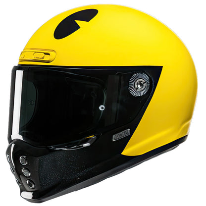 HJC V10 Helmet - Pac Man Yellow / Black