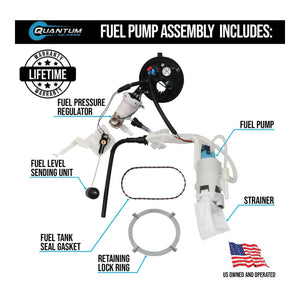 Quantum In-Tank EFI OEM Replacement Fuel Pump with Assembly