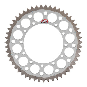 Renthal Sprocket Twinring Silver 49T Bi-metal Grooved Packaged