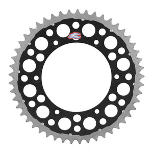Renthal Sprocket Twinring Black 50T Bi-metal Grooved Packaged
