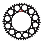 Renthal Sprocket Rear Black 50T Alloy 7075 T6 Grooved