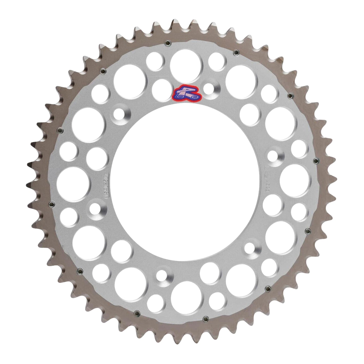 Renthal Sprocket Twinring Silver 47T Bi-metal Grooved Packaged