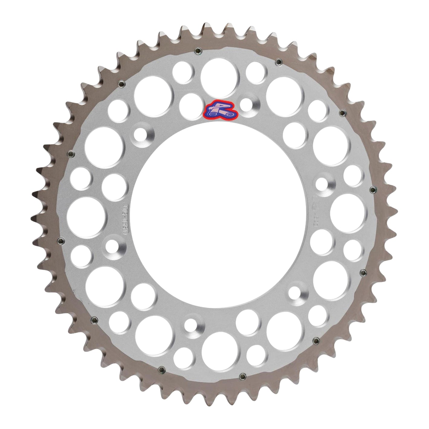 Renthal Sprocket Twinring Silver 48T Bi-metal Grooved