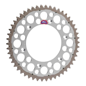 Renthal Sprocket Twinring Silver 48T Bi-metal Grooved