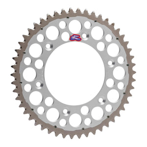 Renthal Sprocket Twinring Silver 51T Bi-Metal Grooved Packaged