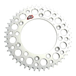 Renthal Sprocket Rear Silver 47T Alloy 7075 T6 Grooved Honda