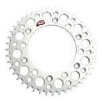 Renthal Sprocket Rear Silver 48T Alloy 7075 T6 Grooved Honda