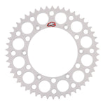 Renthal Sprocket Rear Silver 50T Alloy 7075 T6 Grooved GasGas