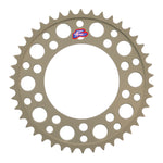 Renthal Rear Sprocket T6 Grooved 7075 Alloy - Silver [Honda]