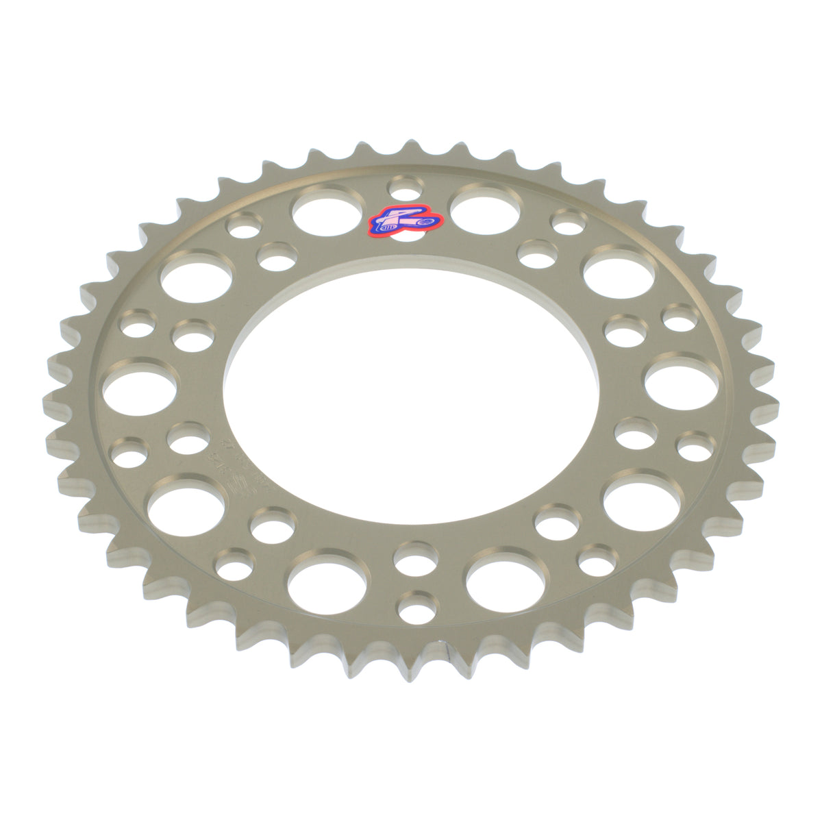 Renthal Rear Sprocket T6 Grooved 7075 Alloy - Silver [Honda]