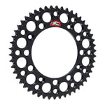 Renthal Rear Sprocket - Black 50T Alloy 7075-T6 Grooved
