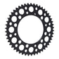 Renthal Rear Sprocket - Black 50T Alloy 7075-T6 Grooved