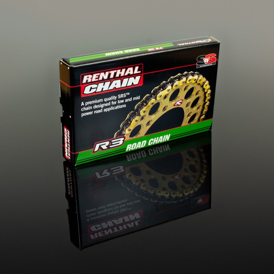 Renthal 520 Road R3 SRS O-Ring Chain - 120L - Gold