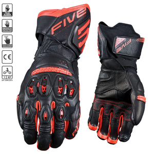 Five RFX3 Evo Gloves - Red / Black