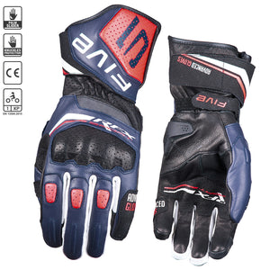 Five RFX Sport Evo Gloves - Black / Blue / Red