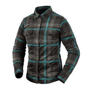 Rjays Regiment 2 Ladies Reinforced Shirt - Black Teal