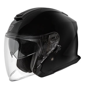 Rjays Navona IV Open Face Helmet - Black