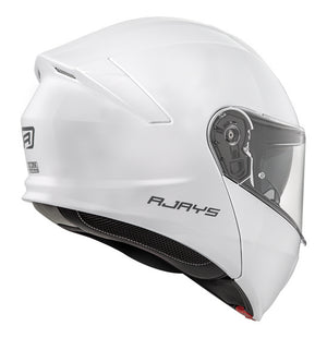 Rjays Tourtech V Flip Front Helmet - Pearl White