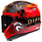 HJC RPHA-12 Helmet - Diablo Blizzard MC1