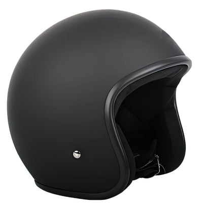 RXT Low Ride Open Face Helmet - Matt Black