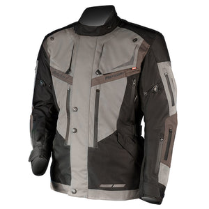 Motodry Rally 2 Waterproof Jacket - Black / Brown