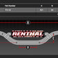 Renthal 7/8 Speedway Handlebar - Speedway Series - Silver