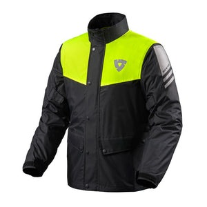 Revit Nitric 3 H2O Rain Jacket - Black / Yellow