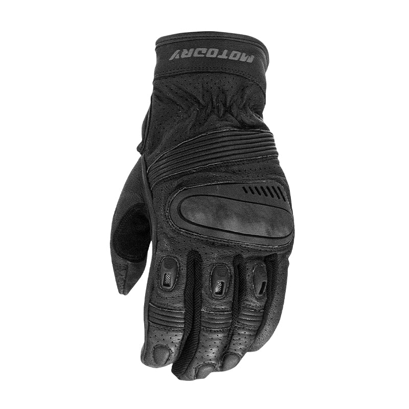 Motodry Roadster Leather  Gloves - Black