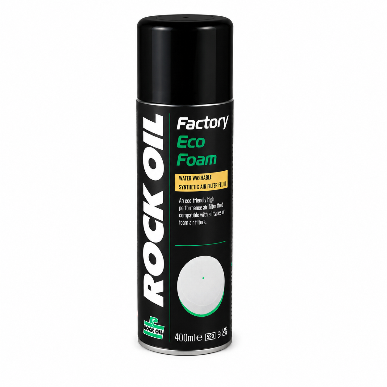 Rock Oil Factory Eco Foam Aerosol Air Filter Oil - 400ml