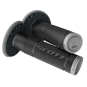 Scott SXII MX Double Density Grips - Black / Grey