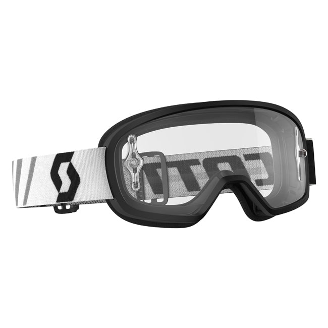 Scott Buzz Youth MX Goggles - Black - Clear Works Lens