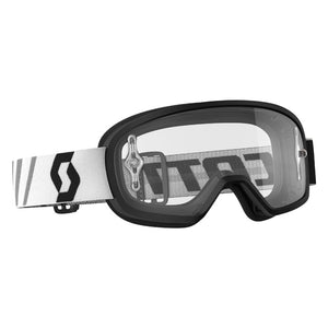 Scott Buzz Youth MX Goggles - Black - Clear Works Lens