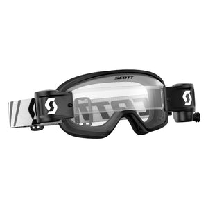 Scott Buzz Youth MX Pro WFS Goggles - Black - Clear Works Lens