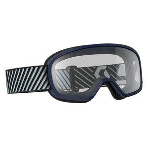 Scott Buzz Youth MX Goggles - Blue - Clear Lens