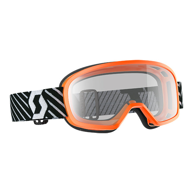 Scott Buzz Youth MX Goggles - Orange - Clear Lens