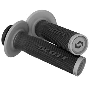 Scott SX II Lock On Grips - Black / Grey