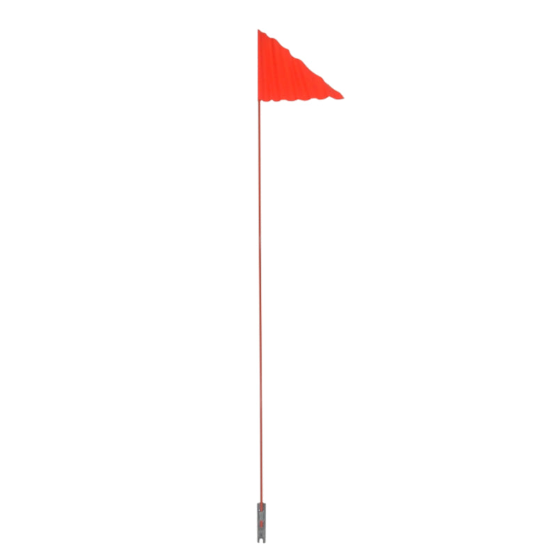 Motozone High Visibility Safety Flag – 1.5m Fibreglass Pole