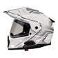 Sena Outlander Smart ADV Dual-Sport Helmet - Gloss White