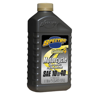 Spectro 10W40 Golden 4 Semi-Synthetic Oil - 1 Litre