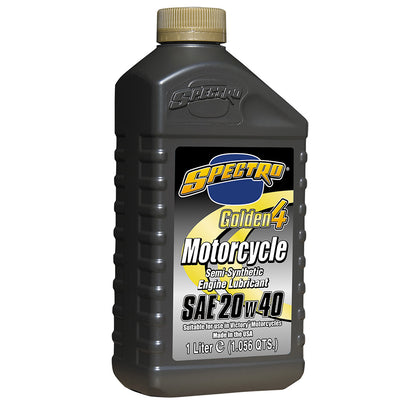 Spectro 20W40 Golden 4 Semi-Synthetic Oil - 1 Litre
