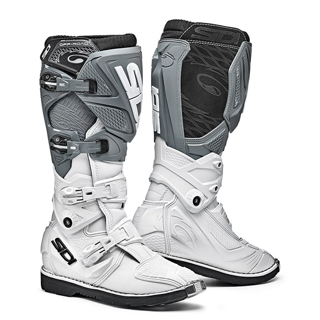 Sidi X-3 Lei Ladies MX Boots - White Grey