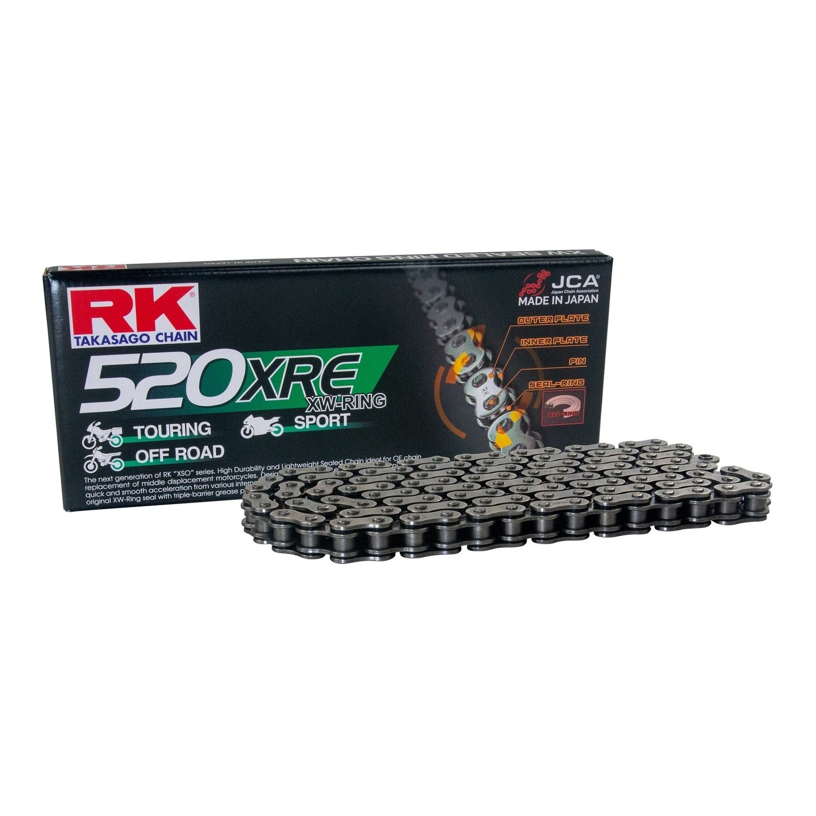 Sprocket Kit Honda XR125 / XR150L / XR190 (520) - 520XRE 12/55