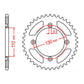 Sprocket Kit Honda CRF150R BW '07 - 420MXZ 15/55