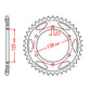 Sprocket Kit Honda VFR400 (NC30) - GB525XRE 15/40