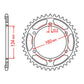 Sprocket Kit Honda CBR600RR '03-'06 - 525XRE 16/42