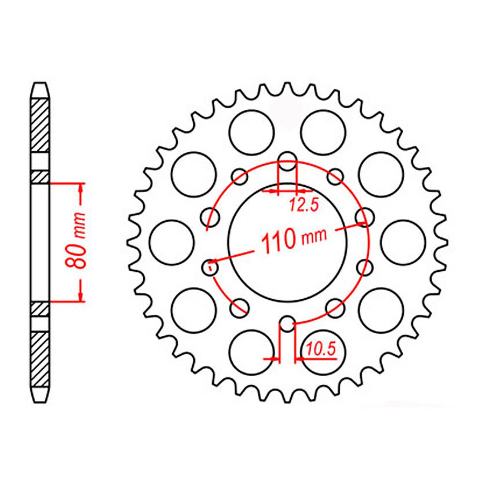 Sprocket Kit Honda CBR1000F '89-'00 - 530XRE 17/42